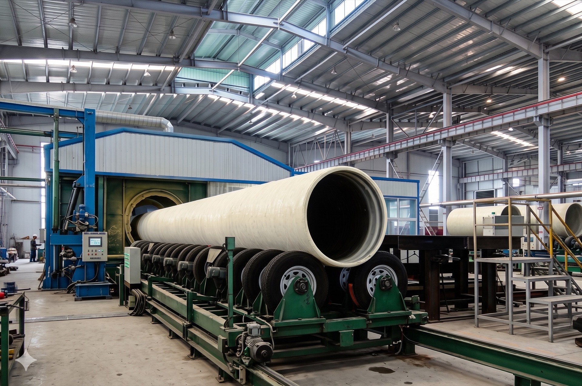 Multi-function Dual-Gun Continuous Spray & Wrap Line