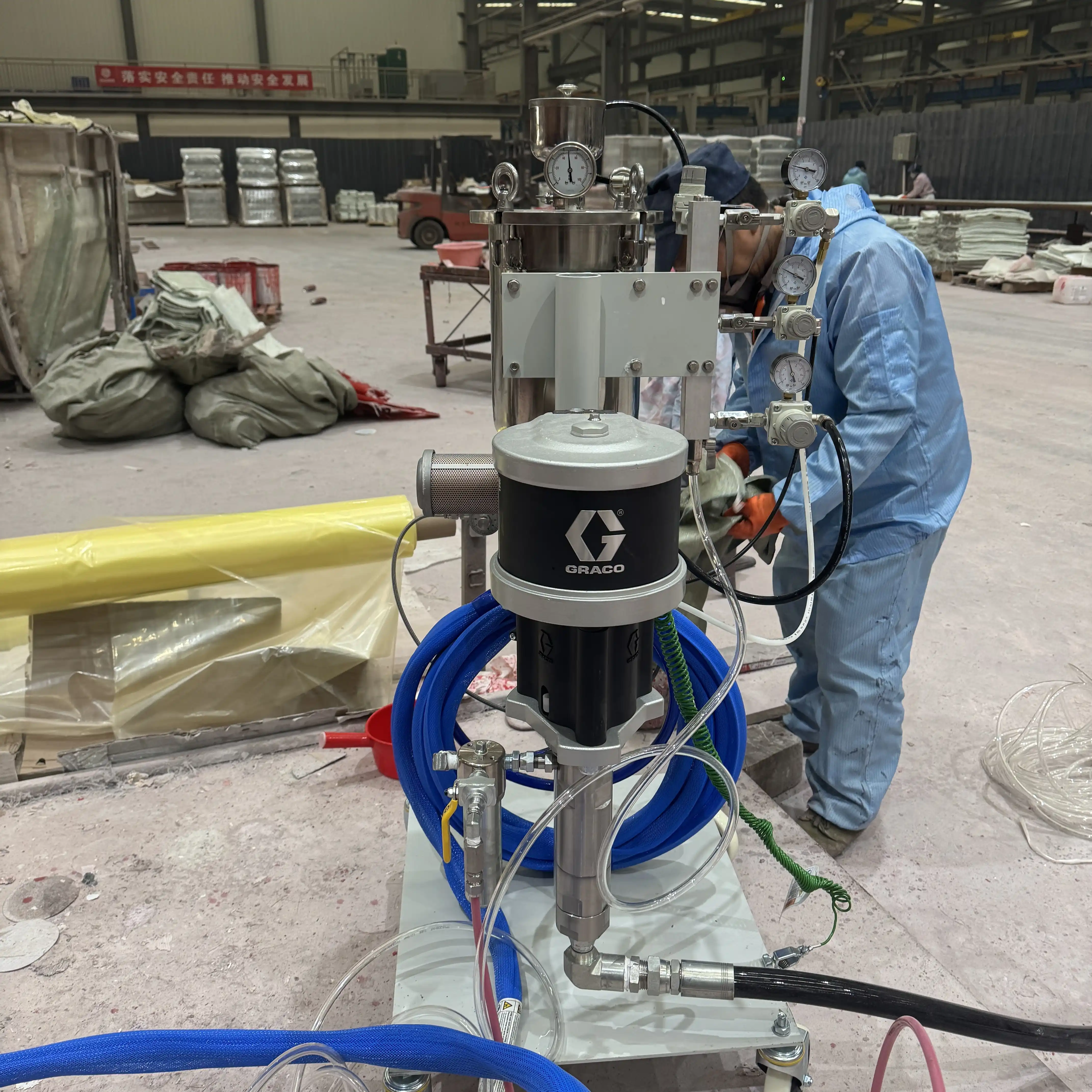 Gel Coat & Resin Spray System (Complete Workstation)